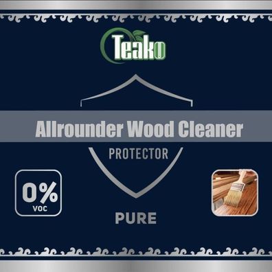 Teako Hybrid Wood Cleaner Outside Holzreiniger 100 ml