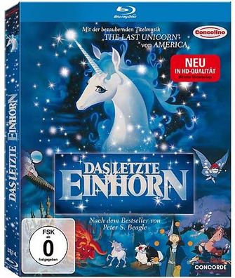 Letzte Einhorn, Das (BR) [remastered] Min: 96/ DD5.1/ WS The Last Unicorn - Concor