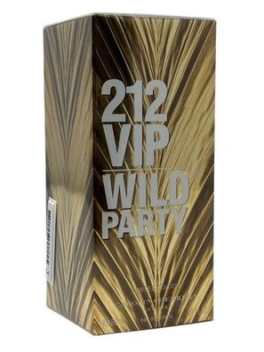 Carolina Herrera 212 VIP Wild Party Limited Edition 80 ml Eau de Toilette Spray NEU O