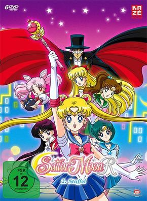 Sailor Moon - Staffel #2 (DVD) GA Sailor Moon R, Gesamtausgabe, 6Disc - AV-Vision ...