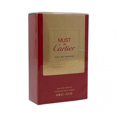 Cartier Must de Cartier GOLD 50 ml Eau de Parfum Spray NEU OVP