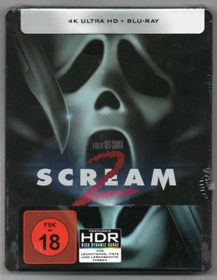 Scream 2 - 4K Ultra HD + Bluray Steelbook Edition - OVP