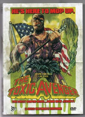 The Toxic Avenger - 3 Disc DVD Mediabook - Ultimate Edition