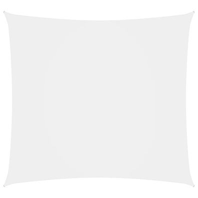 vidaXL Sonnensegel Oxford-Gewebe Quadratisch 7x7 m Weiß
