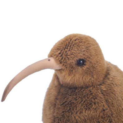 Kiwi Vogel-Plüschtier 28 cm, Kiwi aus Neuseeland, Stofftier Spielzeug