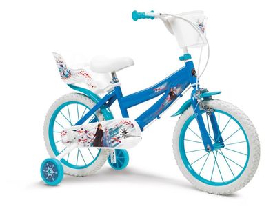 16 Zoll Kinder Mädchen Fahrrad Kinderfahrrad Rad Disney Frozen die Eiskönigin Elsa