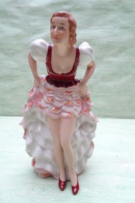 Art Deco Dame Figur Porzellan Royal Dux? ca 20 cm