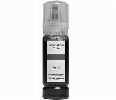 70 ml Sublimationstinte GRAU (GY) für Epson Ecotank 114 - ET-8500, ET-8550