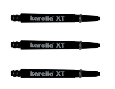 Karella XT Dartschäfte Intermediate Polycarbonat 41mm Schwarz