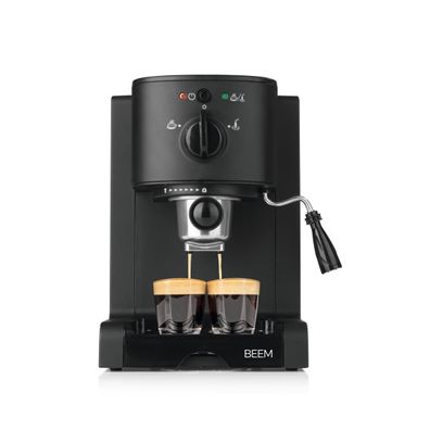 BEEM Siebträger-Maschine Espresso Perfect II Ultimate 20bar, 1470W, schwarz...