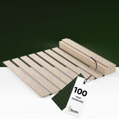 Hansales Premium Rollrost - Hochwertiger aus massivem Fichtenholz