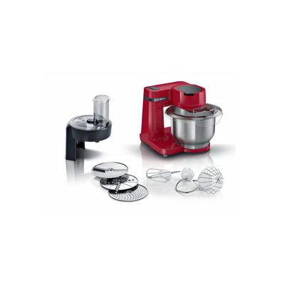 Bosch MUMS2ER01 Küchenmaschine, 700W, 3D PlanetaryMixing, 4 Einstellungsstu...