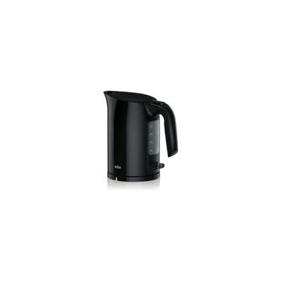 Braun PurEase WK3000BK Wasserkocher, 2200 Watt, 1,0l, schwarz
