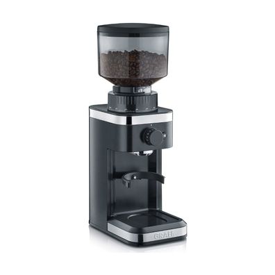 Graef CM502 Kaffeemühle, 1-12 Tassen, Kegelmahlwerk, 130 Watt, schwarz