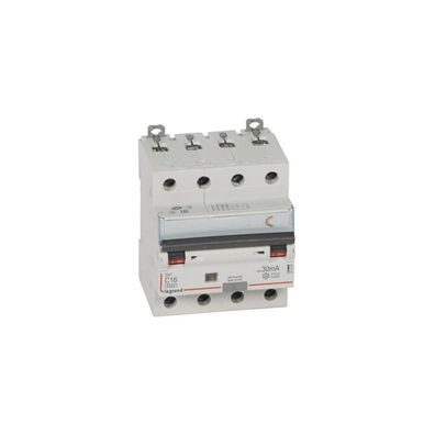 Legrand DX3 Fi/ LS-Schalter C 16A 4-polig, 6kA 30mA, Typ A, 400VAC 4TE (411234)