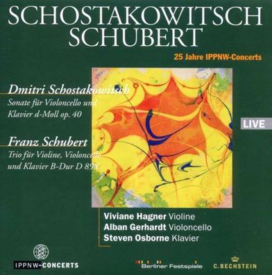 Dmitri Schostakowitsch (1906-1975) - Sonate für Cello & Klavier op.40 - - (CD / S)