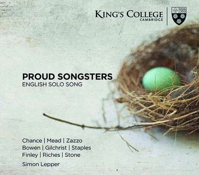 Benjamin Britten (1913-1976): English Solo Song - Proud Songsters - King's College...