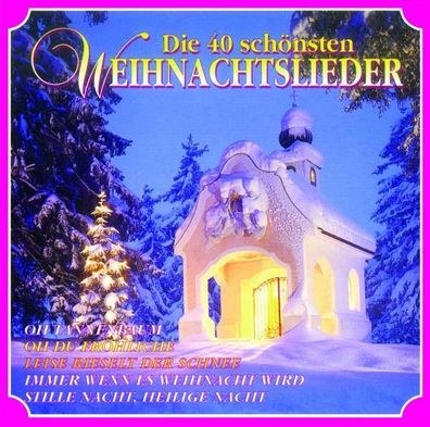 Die 40 Schönsten Weihnachtslieder - - (AudioCDs / Unterhaltung)