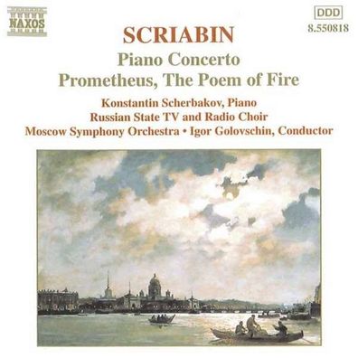 Alexander Scriabin (1872-1915): Klavierkonzert op.20 - Naxos 0730099581820 - (CD / K)