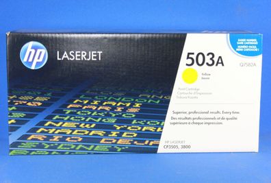 HP Q7582A HP503A LaserJet 3800 Toner Yellow -B