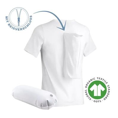 somnipax shirt Comfort mit Luftkissen - Shirt gegen Schlafapnoe und Schnarchen