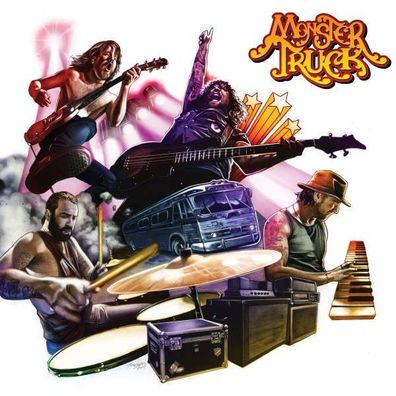 Monster Truck: True Rockers (180g) (Limited Edition) (Gold Vinyl) - Mascot - (LP ...