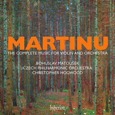 Bohuslav Martinu (1890-1959) - Sämtliche Werke für Violine & Orchester - - (CD / S)