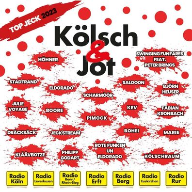 Various Artists: Koelsch & Jot-Top Jeck 2023 - - (CD / K)