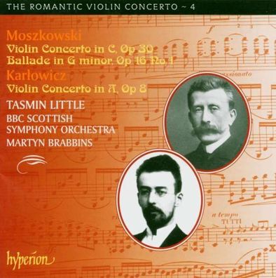 Moritz Moszkowski (1854-1925): Violinkonzert op.30 - Hyperion - (CD / V)