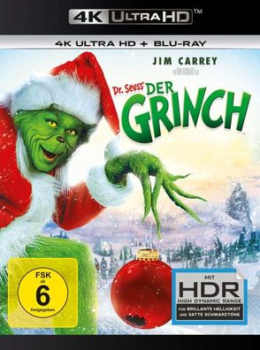 Grinch, The (UHD + BR) 2Disc Min: 105DTS-HDWS 4K Ultra - Universal Picture 83132...