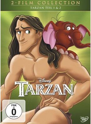 Tarzan 1&2 (DVD) DP Disney Classics Doppelpack, Slipcase, 2Disc - Disney BGG0036...