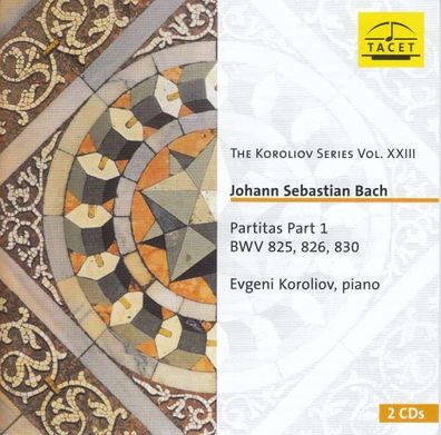 Johann Sebastian Bach (1685-1750): Partiten Part 1 - Tacet - (CD / P)