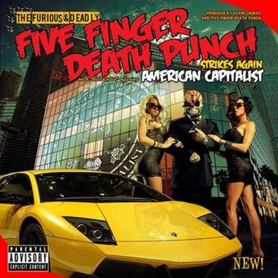 Five Finger Death Punch: American Capitalist - Membran - (LP / A)