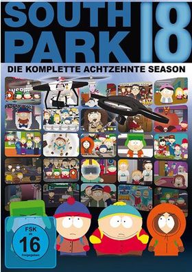 South Park: Season 18 (DVD) 2DVDs Min: 214/ DD2.0/ VB Replenishment - Paramount/ ...