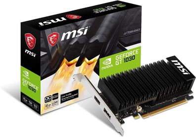 MSI NVIDIA Geforce GT 1030 2GHD4 LP OC Grafikkarte