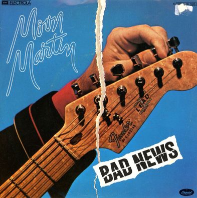7" Moon Martin - Bad News