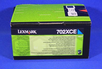 Lexmark 702XCE Toner Cyan 70C2XCE (entspricht 70C2XC0 ) -B