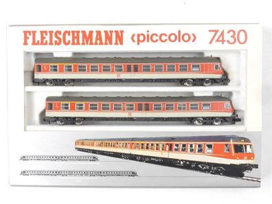 Fleischmann N 7430 7431 Diesel-Triebwagenzug 2-tlg. BR 614 / 614 DB