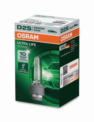 OSRAM D2S 35W P32d-2 ULTRA LIFE 10 Jahre Garantie 1 St. Faltschachtel