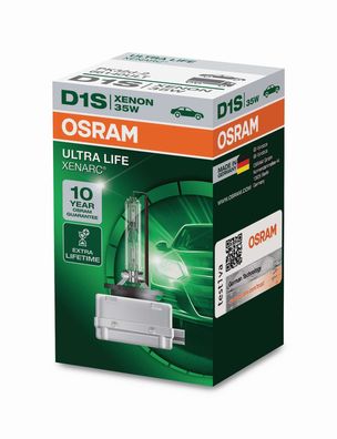 OSRAM D1S 35W PK32d-2 ULTRA LIFE 10 Jahre Garantie 1 St. Faltschachtel