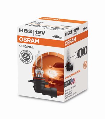 OSRAM HB3 12V 60W P20d 1 St. Original Spare Part