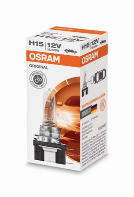OSRAM H15 15/55W PGJ23t-1 1 St. Original Spare Part