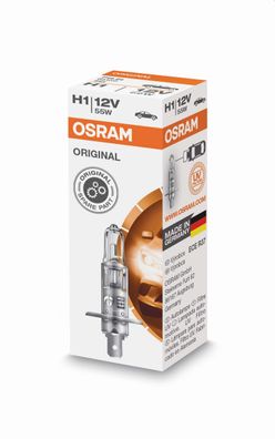 OSRAM H1 12V 55W P14,5s 1 St. Original Spare Part