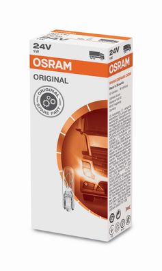 OSRAM (W1W) 24V 1W W24.6d Original
