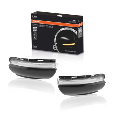 OSRAM LEDRiving® Dynamische LED Spiegelblinker VW Golf VI, VW Touran I - White