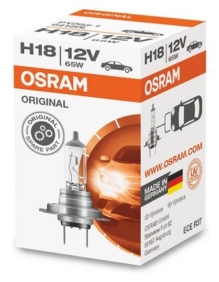 OSRAM H18 12V 65W PY26d-1 LongLife 1 St.
