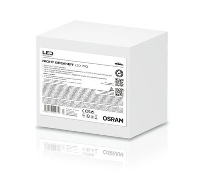 OSRAM H7 NIGHT Breaker LED + 220% StVZO-Konf. Werkstatt Profi-Set 2 St.