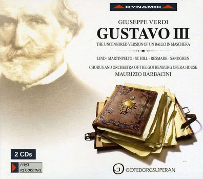 Giuseppe Verdi (1813-1901): Gustavo III (unzensierte Fassung von "Un Ballo in ...