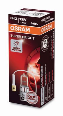 OSRAM H3 12V 100W - SUPER BRIGHT Premium OFF ROAD