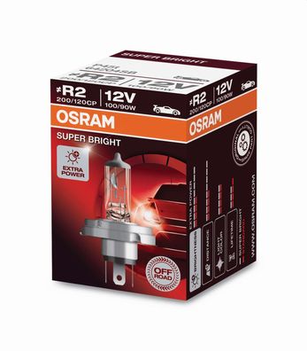 OSRAM R2 12V 100/90W - SUPER BRIGHT Premium OFF ROAD